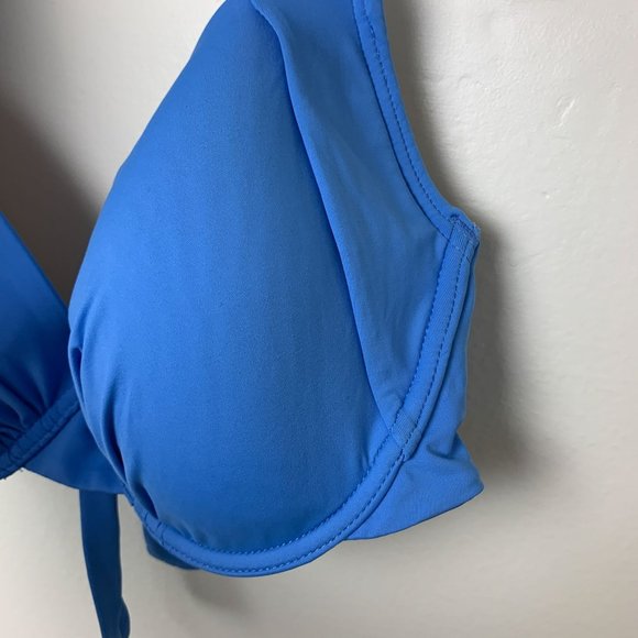 Tommy Bahama Blue Underwire Bikini Swimsuit Top 36D - Picture 8 of 9